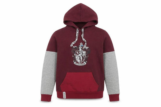 Harry Potter Boys Gryffindor Red Pullover Hoodie 2XS