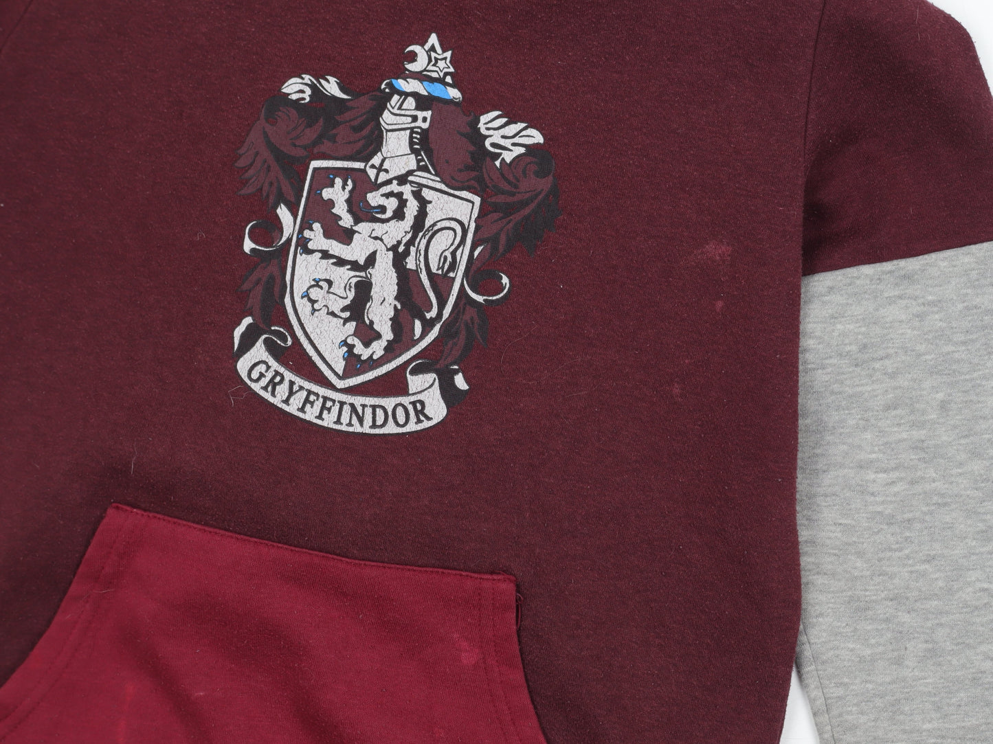 Harry Potter Boys Gryffindor Red Pullover Hoodie 2XS