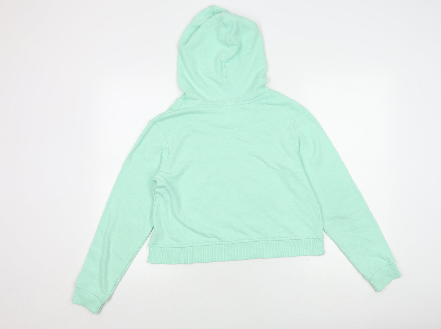 Converse Girls Green XL Pullover Hoodie, Logo, Hooded, Graphic Print