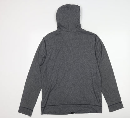 Abercrombie & Fitch Grey Men's Hooded Jacket M