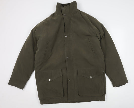 Mens UK Size M Farah Weekend Green Basic Jacket