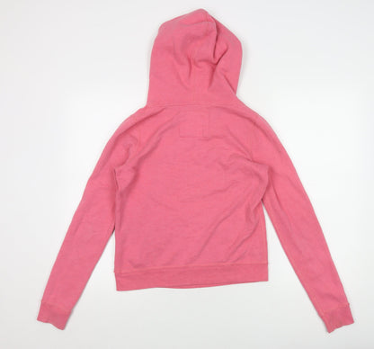 Abercrombie & Fitch Women's Pink Hoodie M - Excellent Condition