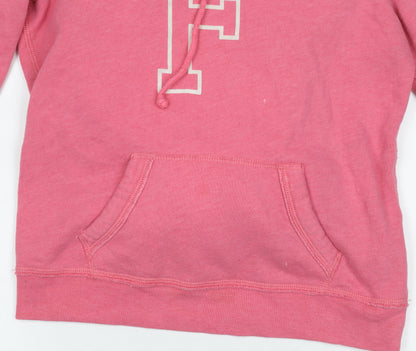 Abercrombie & Fitch Women's Pink Hoodie M - Excellent Condition