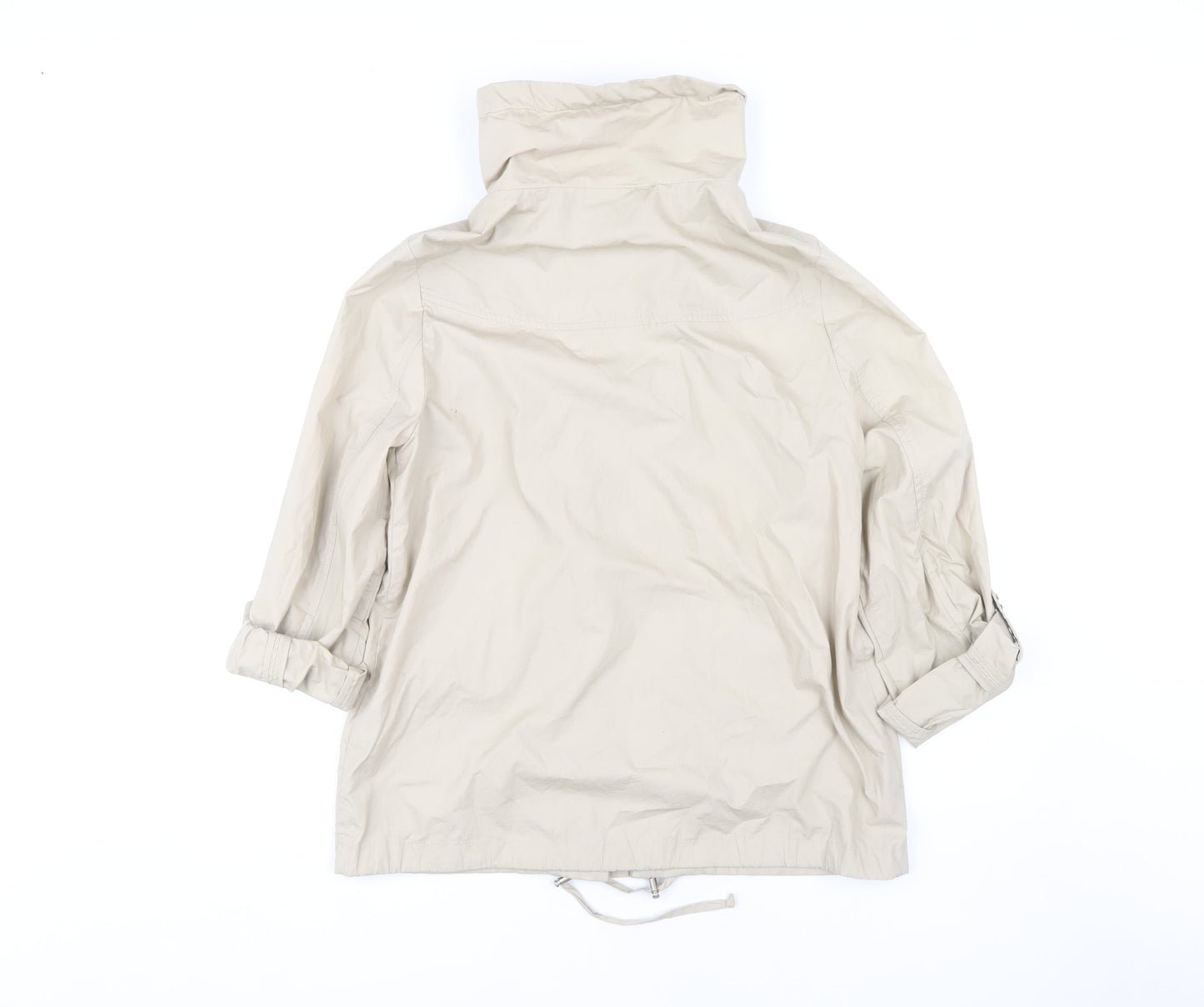 John Lewis Women Beige Cotton Jacket Size 10