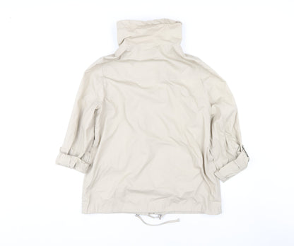 John Lewis Women Beige Cotton Jacket Size 10