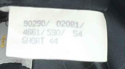 Aquascutum Men's Blue Striped Blazer Jacket, 44S