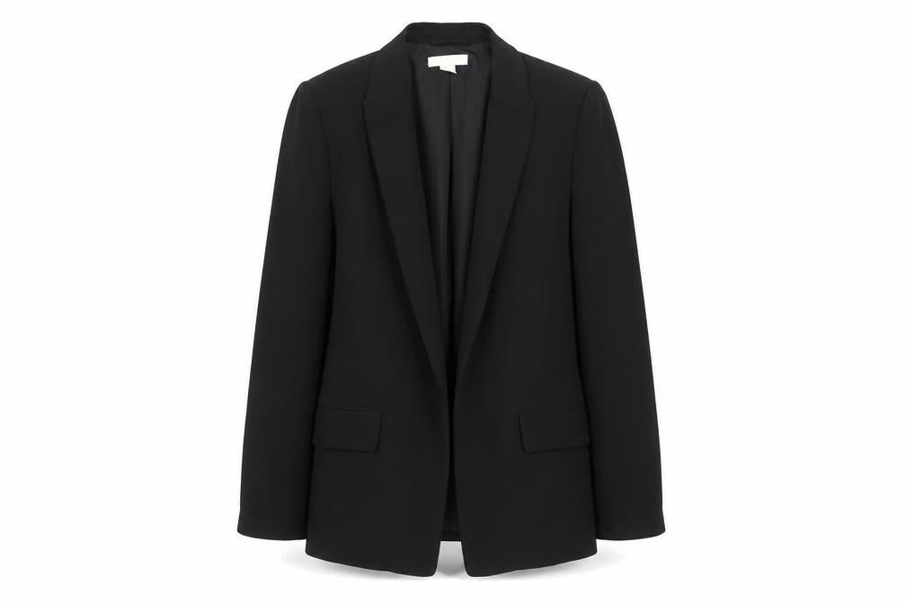 Womens UK Size 10 H&M Black Basic Jacket