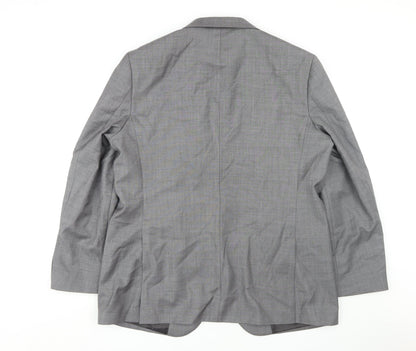 Mens UK Size 46 Marks and Spencer Regular Grey Suit Jacket