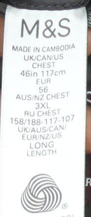 Mens UK Size 46 Marks and Spencer Regular Grey Suit Jacket