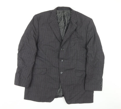 Mens UK Size 42 Burton Regular Grey Suit Jacket