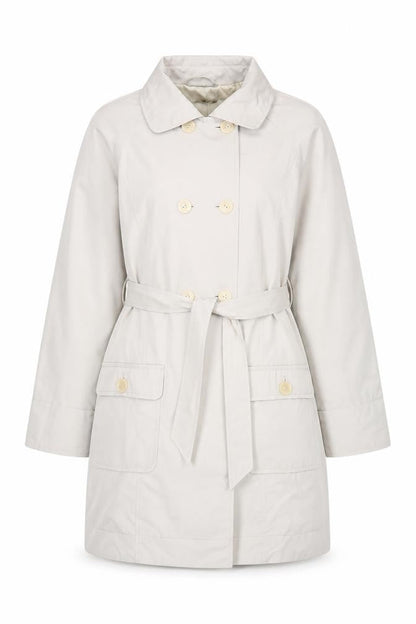 Womens UK Size 14 Linea Beige Trench Coat