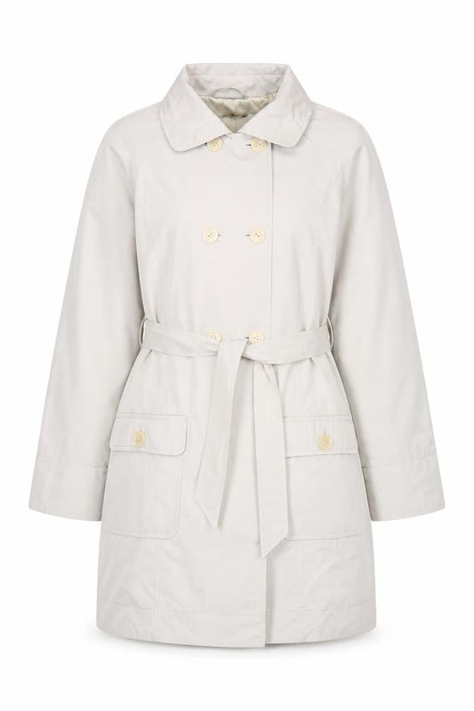 Womens UK Size 14 Linea Beige Trench Coat