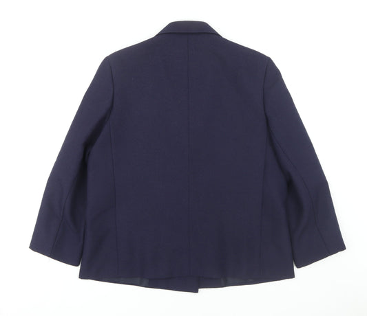 Marks and Spencer Women's Blue Blazer Size 14