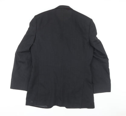 Mens UK Size 44 Jeff Banks Regular Grey Suit Jacket