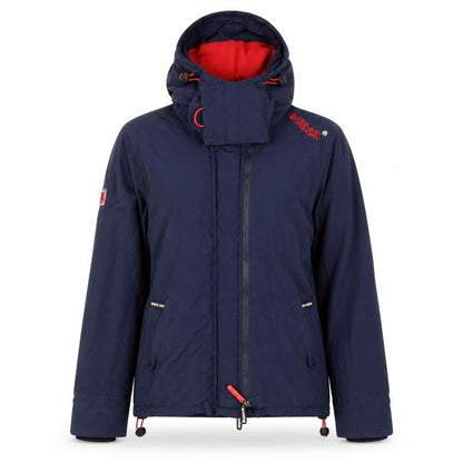 Womens UK Size XS Superdry Blue Windbreaker Coat