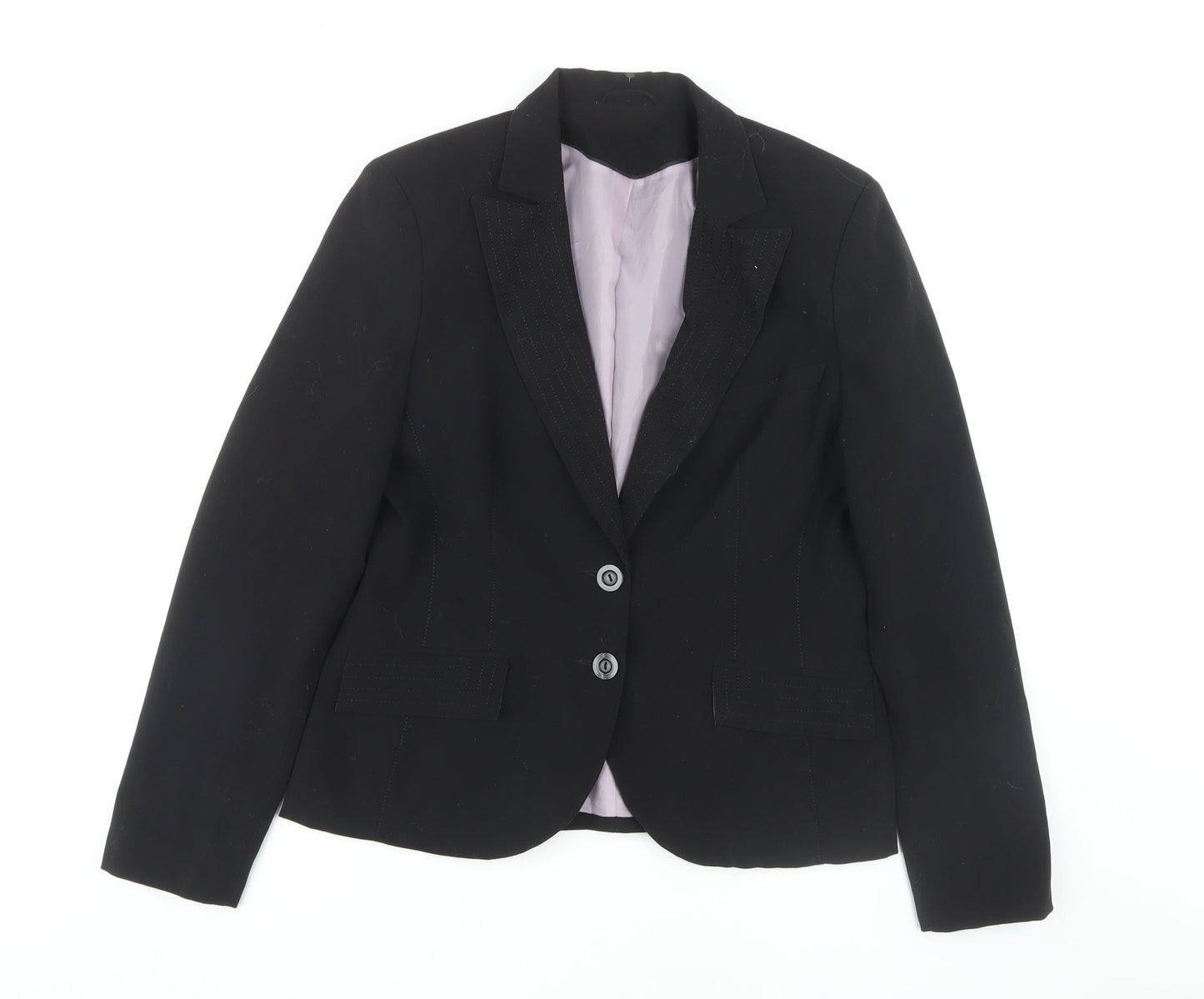 Dorothy Perkins Black Women Blazer Size 14 Regular