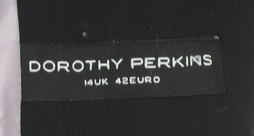 Dorothy Perkins Black Women Blazer Size 14 Regular