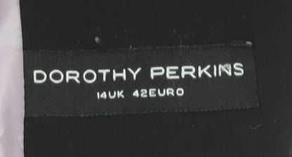 Dorothy Perkins Black Women Blazer Size 14 Regular