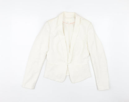 Women's White Blazer Size 6 Workwear
