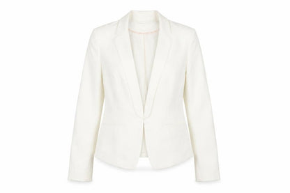 Women's White Blazer Size 6 Workwear