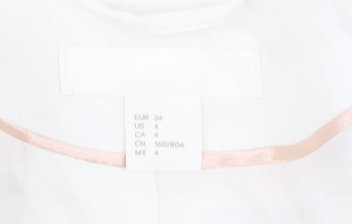 Women's White Blazer Size 6 Workwear