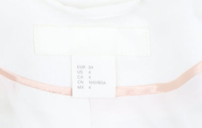 Women's White Blazer Size 6 Workwear