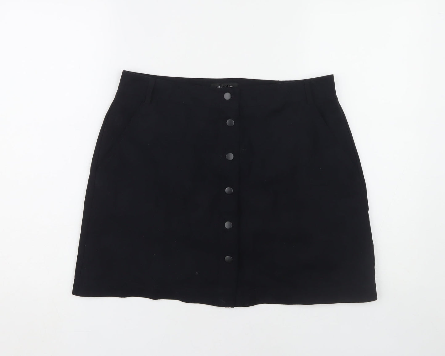 New Look Women's Black Pencil Skirt Size 12