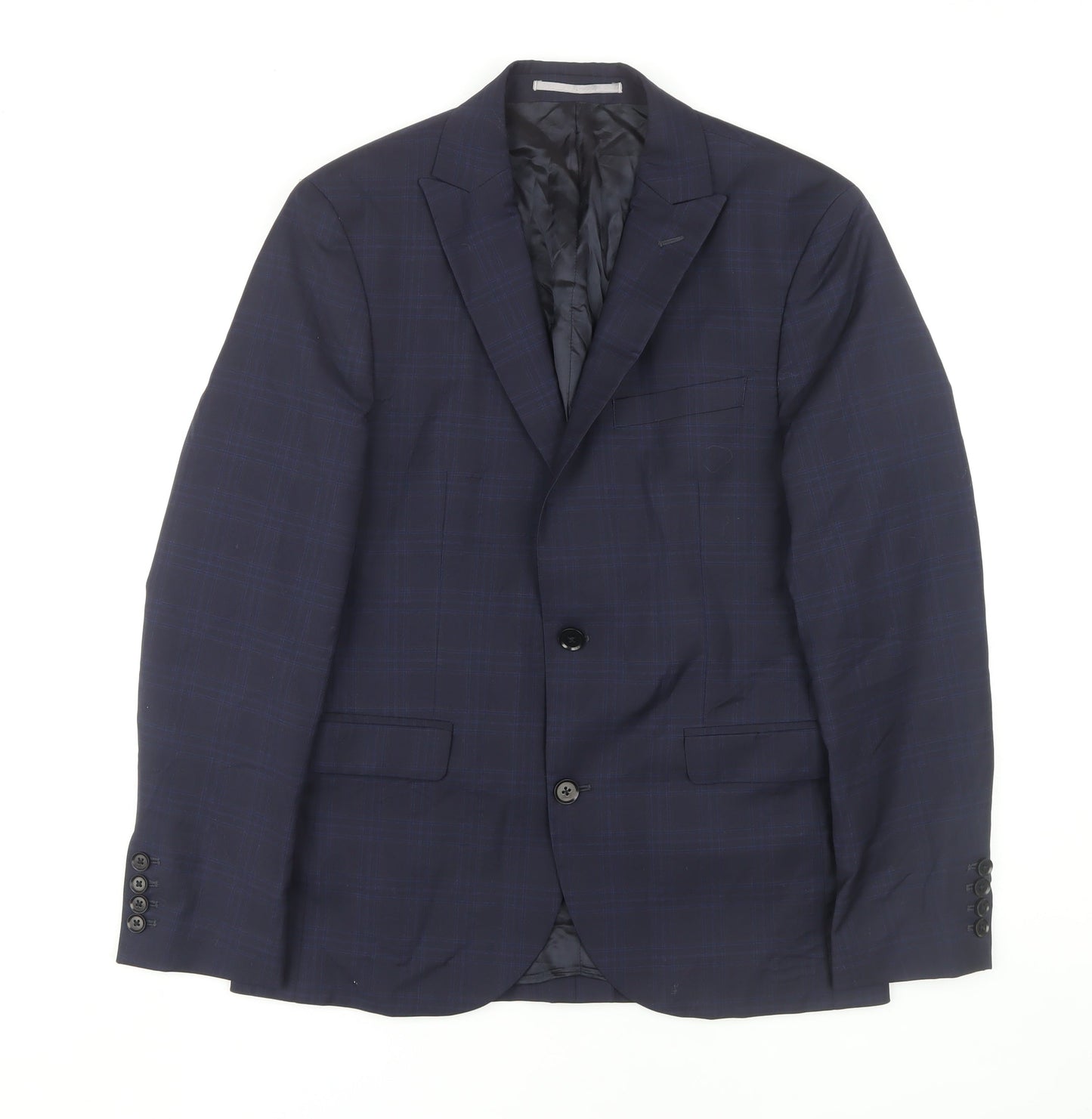 Mens UK Size 38 NEXT Regular Blue Suit Jacket