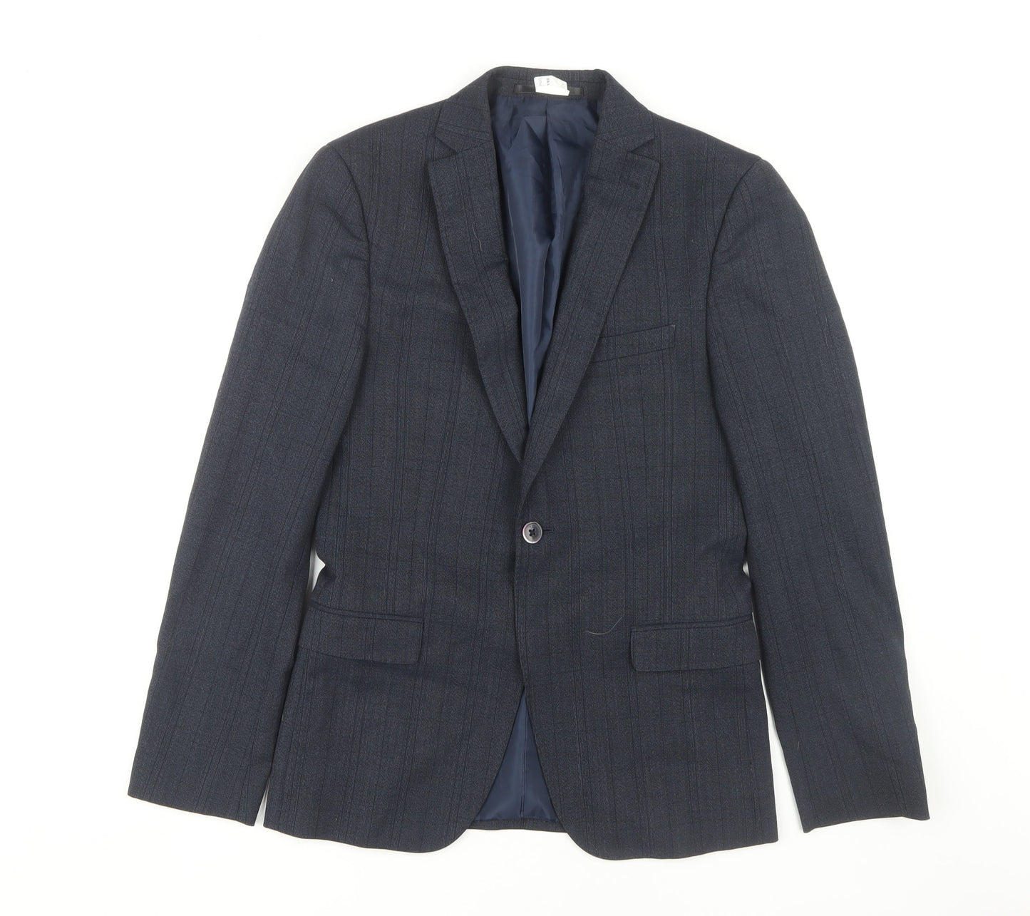 Mens UK Size 34 T.M.Lewin Regular Blue Suit Jacket