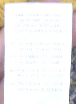 Damart Women's Yellow Plaid Pullover Jumper M