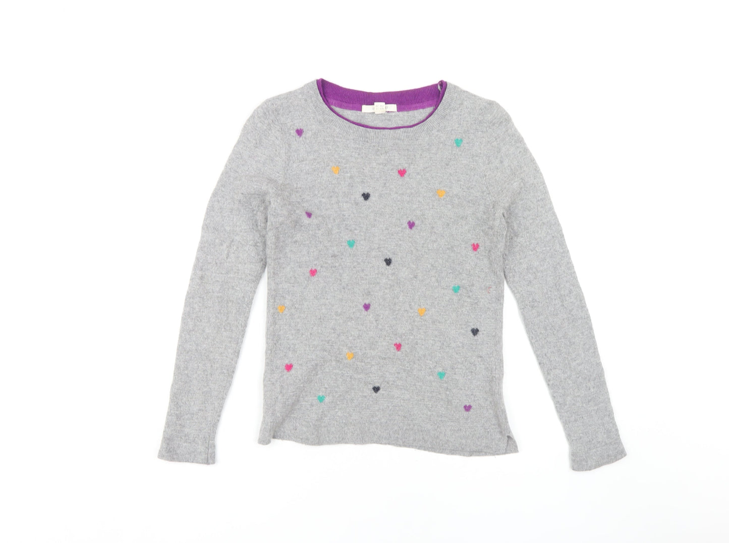 Womens UK Size 10 White Stuff Grey Pullover Jumper