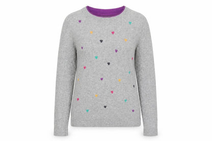 Womens UK Size 10 White Stuff Grey Pullover Jumper