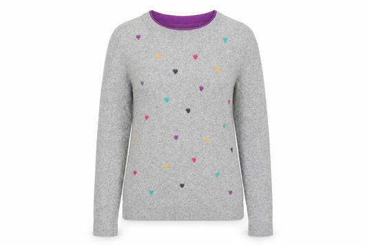 Womens UK Size 10 White Stuff Grey Pullover Jumper
