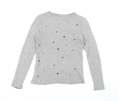 Womens UK Size 10 White Stuff Grey Pullover Jumper