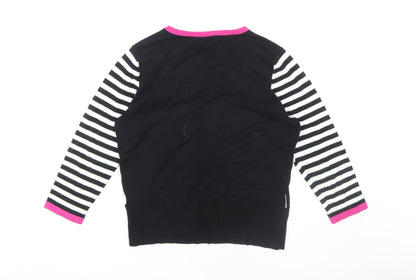 Womens UK Size M Precis Multicoloured Cardigan Jumper