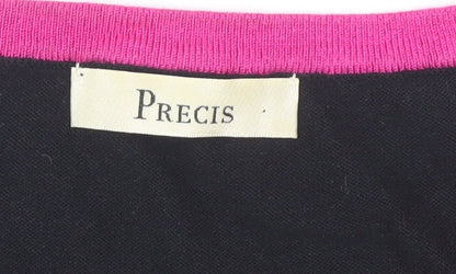 Womens UK Size M Precis Multicoloured Cardigan Jumper