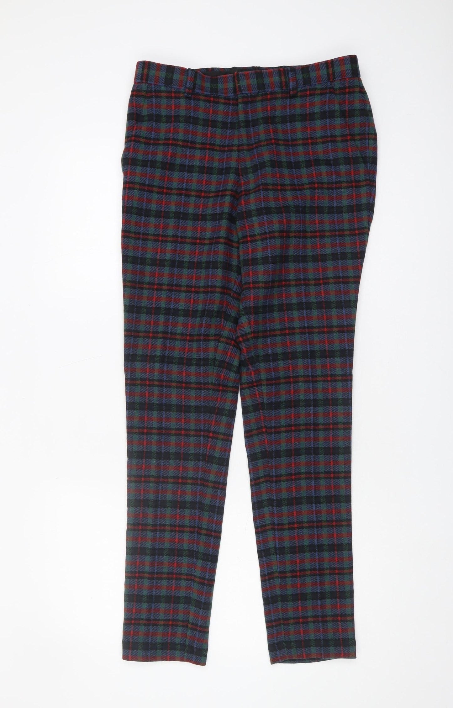 ASOS Men's Multicoloured Plaid Trousers, Size 30