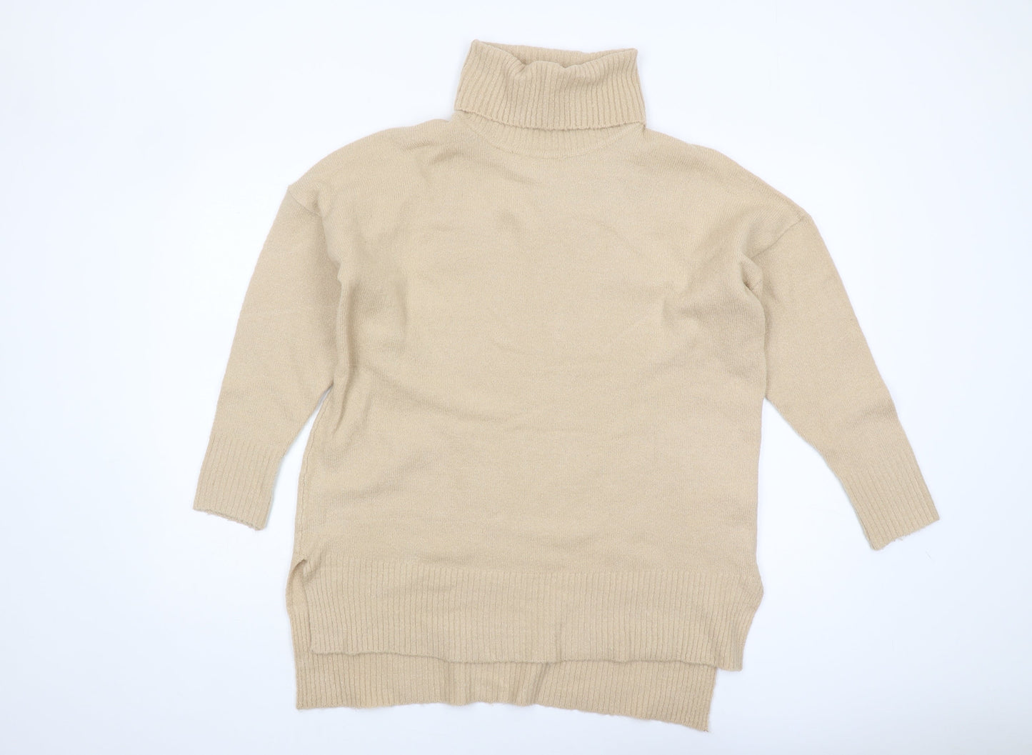 Womens UK Size 8 Brave Soul Beige Pullover Jumper