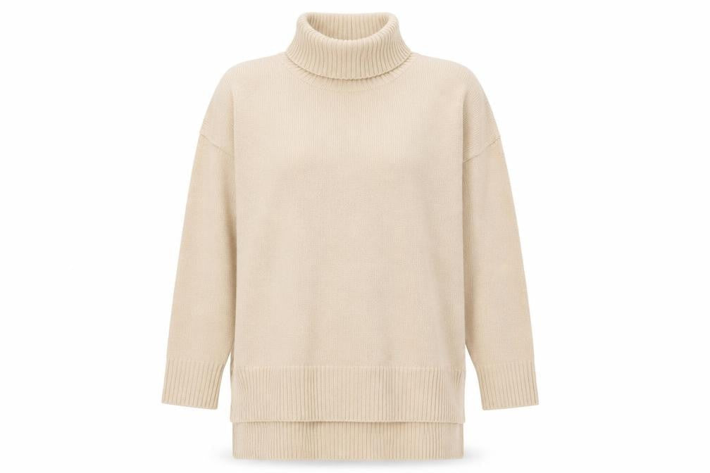 Womens UK Size 8 Brave Soul Beige Pullover Jumper