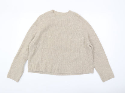 Womens UK Size 8 ASOS Beige Pullover Jumper