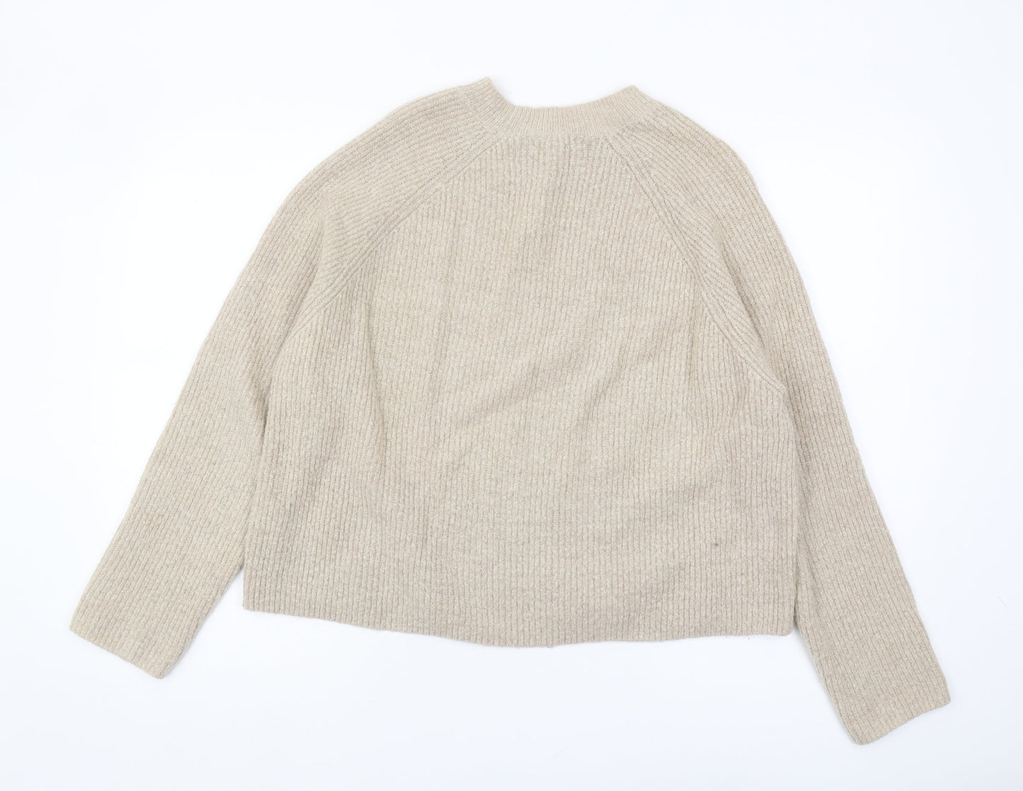 Womens UK Size 8 ASOS Beige Pullover Jumper