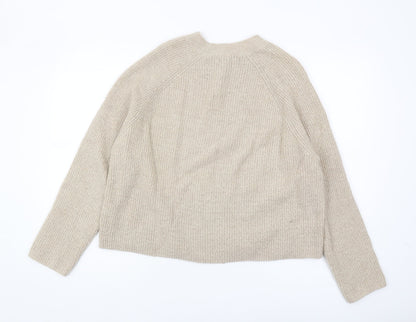 Womens UK Size 8 ASOS Beige Pullover Jumper