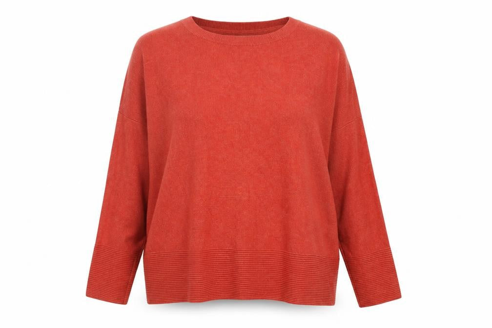 Womens UK Size 16 John Lewis Red Pullover Jumper