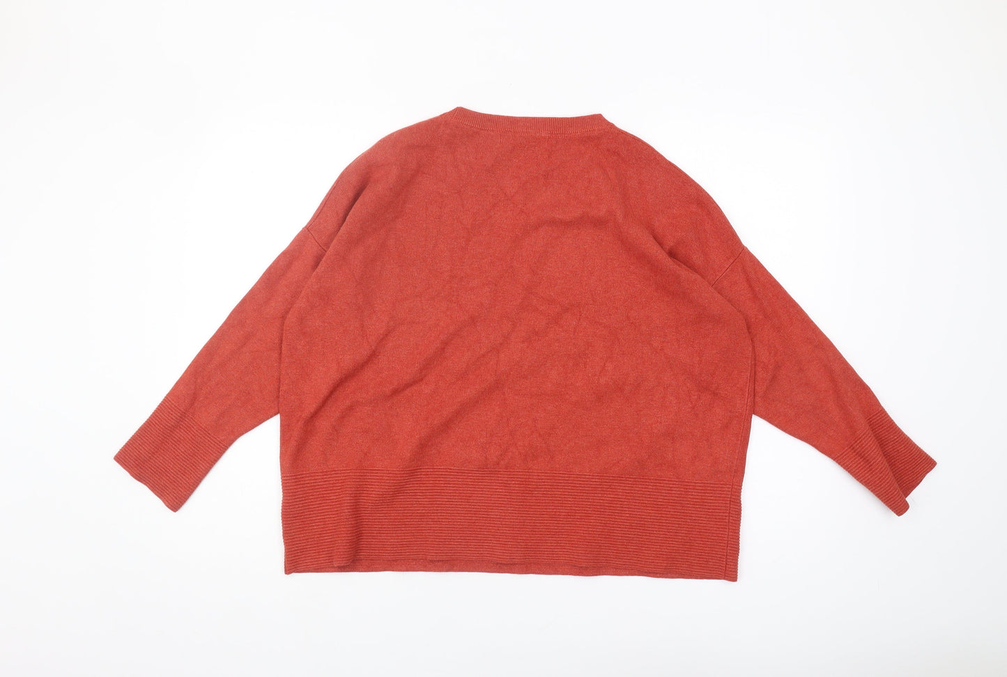 Womens UK Size 16 John Lewis Red Pullover Jumper