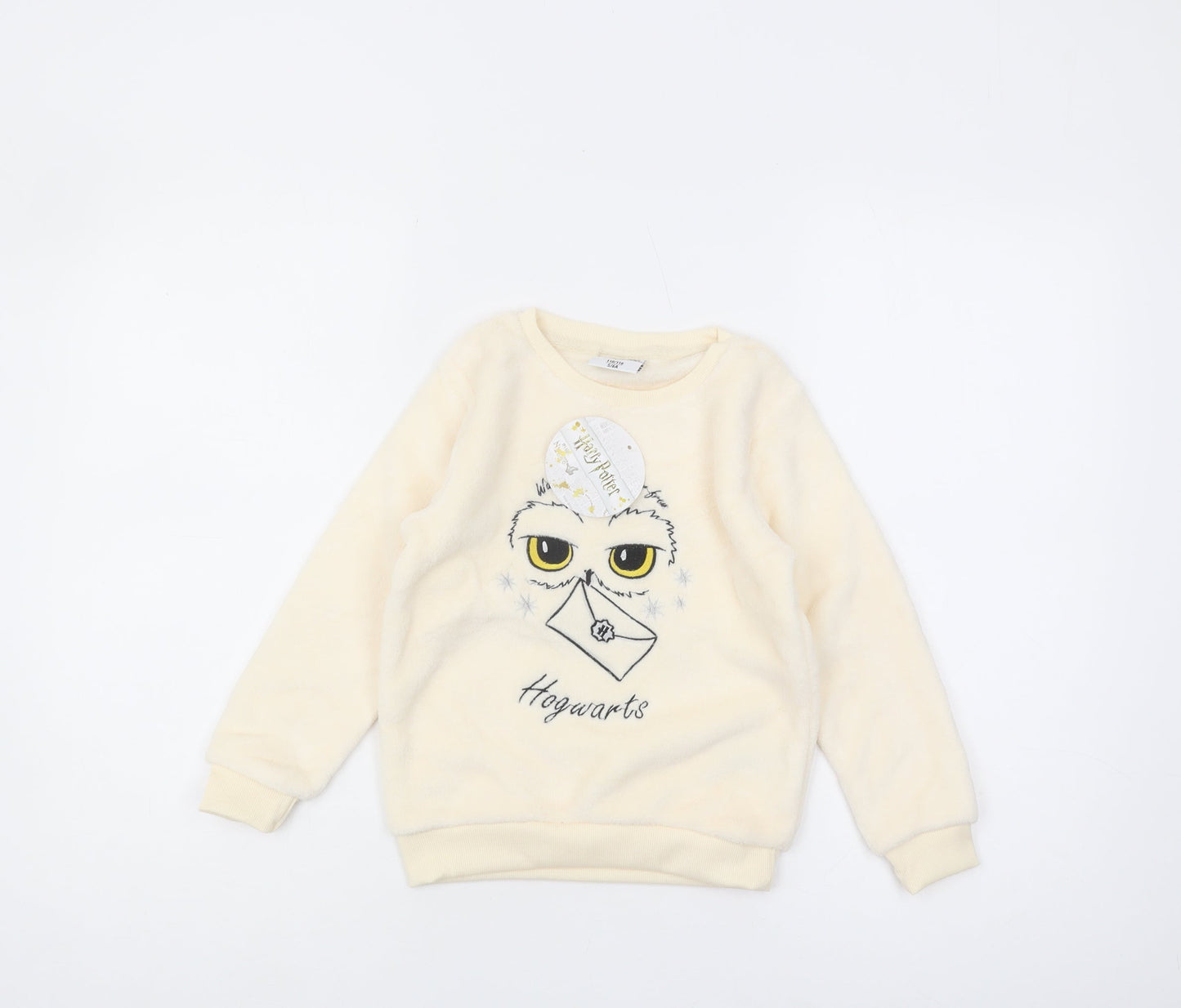 Harry Potter Boys' Ivory Fleece Pyjama Top, 5-6 Years