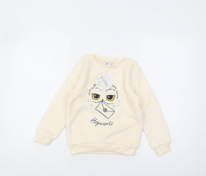 Harry Potter Boys' Ivory Fleece Pyjama Top, 5-6 Years