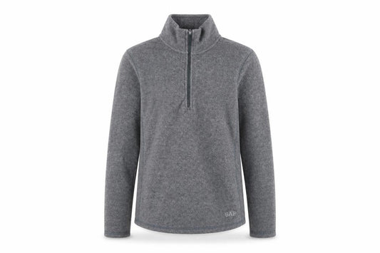 Gap Women's Grey 1/2 Zip Sweatshirt - Size S