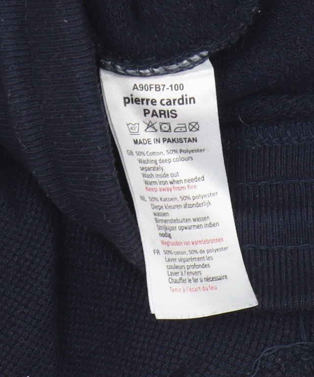 Pierre Cardin Men's Black Jogger Trousers L