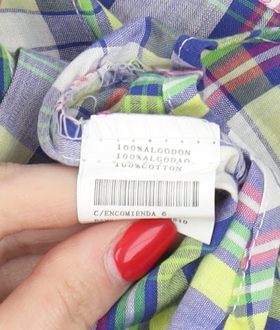 L&Q Boys Multicoloured Button-Up Shirt, Size 8, Nautical Theme