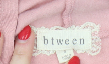 btween Girls Pink Unicorn Pullover Hoodie, Size 5 Years